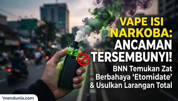 BNN Usulkan Larangan Total Vape dalam RUU Narkotika 2026, Zat ‘Etomidate’ Jadi Ancaman Baru
